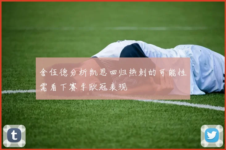 舍伍德分析凯恩回归热刺的可能性需看下赛季欧冠表现